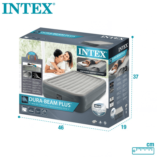 Cama de ar para 2 Essential Rest INTEX Cama de ar para 2 Essential Rest INTEX
