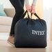 Cama de aire INTEX Dura-Beam Deluxe Ultra Plush con cabecero Cama de aire INTEX Dura-Beam Deluxe Ultra Plush con cabecero Gris