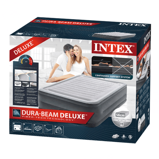 Cama ar Fiber-Tech 152x203x56cm-cbomba elétrica
