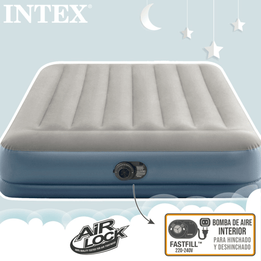 Colchão inflável duplo INTEX Dura-Beam Standard Pillow Rest Mid-Rise