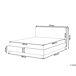 Beliani Cama Poliéster SENNEZ 175x216 Beliani Cama Poliéster SENNEZ 175x216 Beige