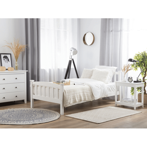 Cama Pinho GIVERNY 90 x 200 cm Branco