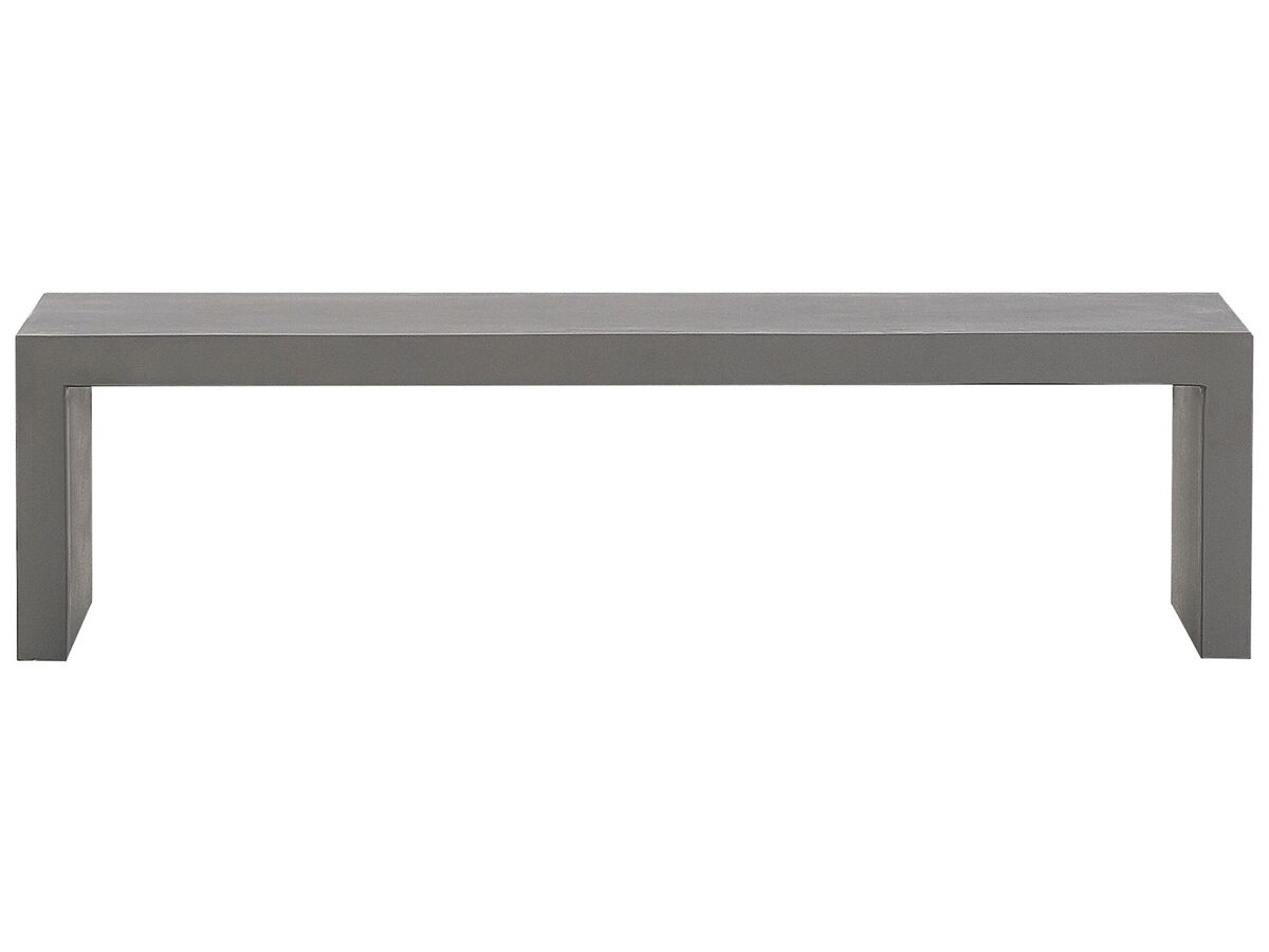 Beliani Banco Cemento reforzado con fibra TARANTO