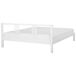 Beliani Cama Madera de pino VANNES 187x209 Beliani Cama Madera de pino VANNES 187x209 Blanco