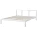 Beliani Cama Madera de pino VANNES 187x209 Beliani Cama Madera de pino VANNES 187x209 Blanco