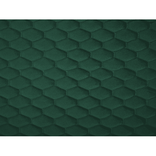 Cama Veludo BAYONNE 140 x 200 cm Verde escuro