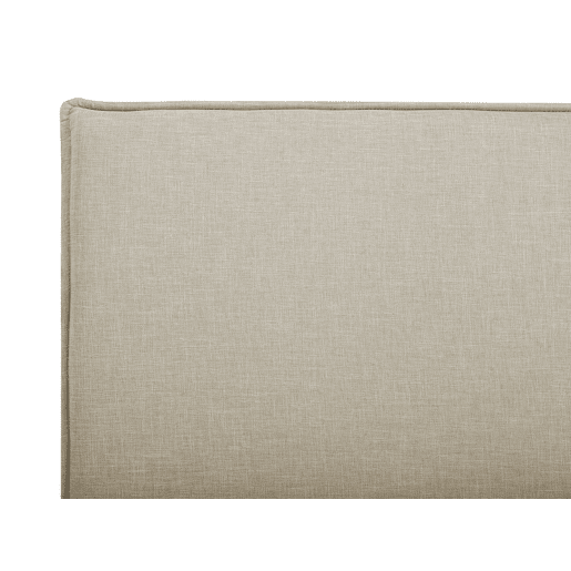 Cama Tecido SENNEZ 180 x 200 cm Creme Cama Tecido SENNEZ 180 x 200 cm Creme