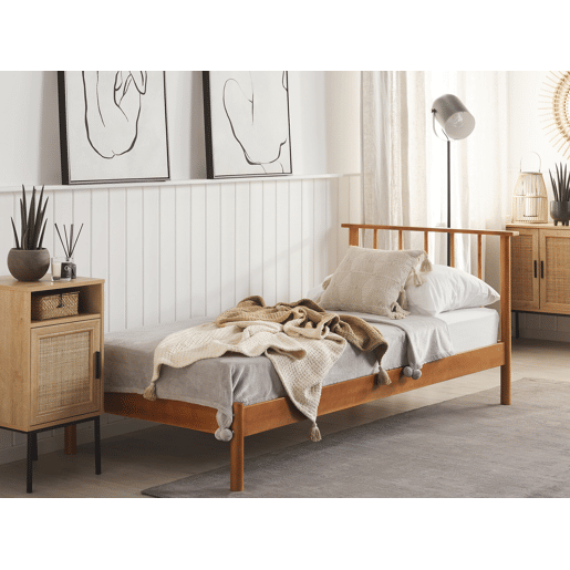 Cama Pinho BARRET 90 x 200 cm Castanho