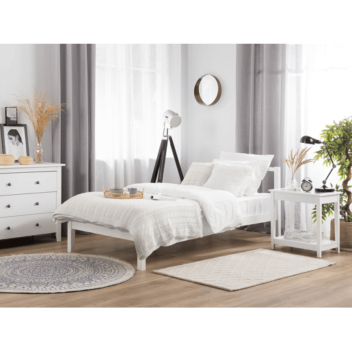 Cama Pinho VANNES 90 x 200 cm Branco