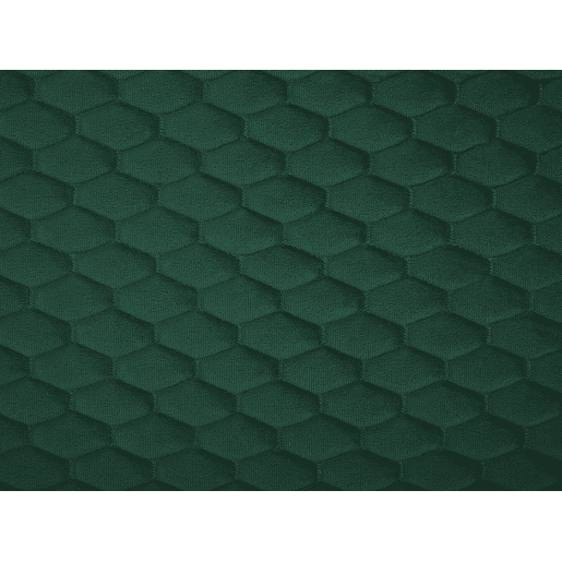 Cama Veludo BAYONNE 160 x 200 cm Verde escuro
