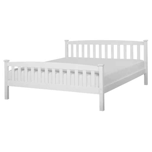 Cama Pinho GIVERNY 160 x 200 cm Branco