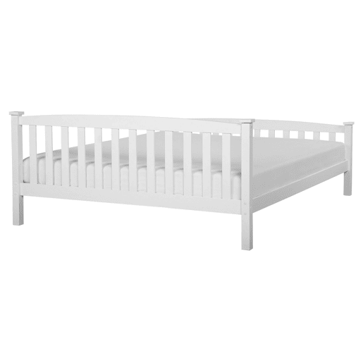 Cama Pinho GIVERNY 160 x 200 cm Branco