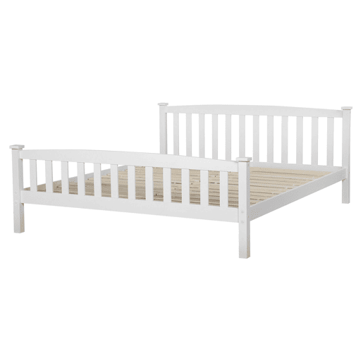 Cama Pinho GIVERNY 160 x 200 cm Branco