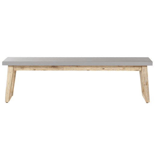 Banco de jardim ORIA 160 cm Betão Cinzento