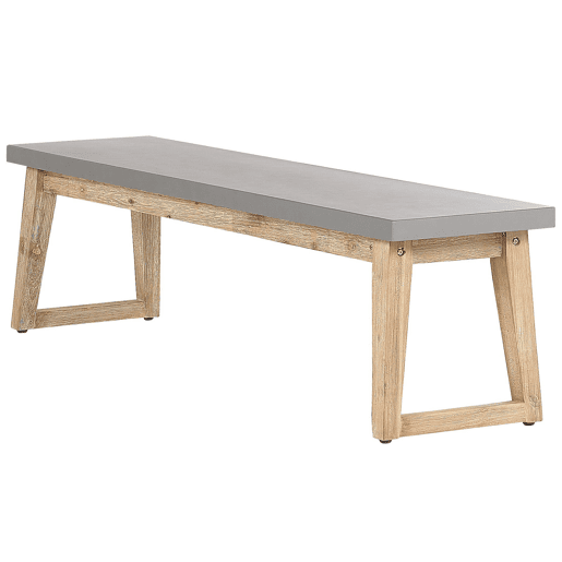 Banco de jardim ORIA 160 cm Betão Cinzento