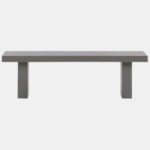 Banco de jardim TARANTO 150 cm Betão Cinzento