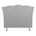 Beliani Cama Piel sintética METZ 126x217 Beliani Cama Piel sintética METZ 126x217 Gris Claro