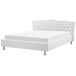 Beliani Cama Piel sintética METZ 209x215 Beliani Cama Piel sintética METZ 209x215 Blanco