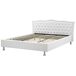 Beliani Cama Piel sintética METZ 209x215 Beliani Cama Piel sintética METZ 209x215 Blanco