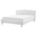 Beliani Cama Piel sintética METZ 189x215 Beliani Cama Piel sintética METZ 189x215 Blanco