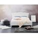 Beliani Cama Piel sintética METZ 189x215 Beliani Cama Piel sintética METZ 189x215 Blanco
