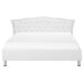 Beliani Cama Piel sintética METZ 189x215 Beliani Cama Piel sintética METZ 189x215 Blanco