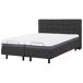 Beliani Cama ajustable Poliéster DUKE 161x216 Beliani Cama ajustable Poliéster DUKE 161x216 Gris Claro