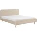 Beliani Cama Lino sintético RENNES Beliani Cama Lino sintético RENNES Beige