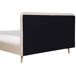 Beliani Cama Lino sintético RENNES Beliani Cama Lino sintético RENNES Beige
