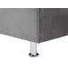 Beliani Cama Terciopelo METZ 209x215 Beliani Cama Terciopelo METZ 209x215 Gris Oscuro