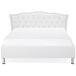 Beliani Cama Piel sintética METZ 169x217 Beliani Cama Piel sintética METZ 169x217 Blanco