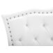 Beliani Cama Piel sintética METZ 169x217 Beliani Cama Piel sintética METZ 169x217 Blanco