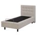 Beliani Cama ajustable Poliéster DUKE 82x216 Beliani Cama ajustable Poliéster DUKE 82x216 Beige