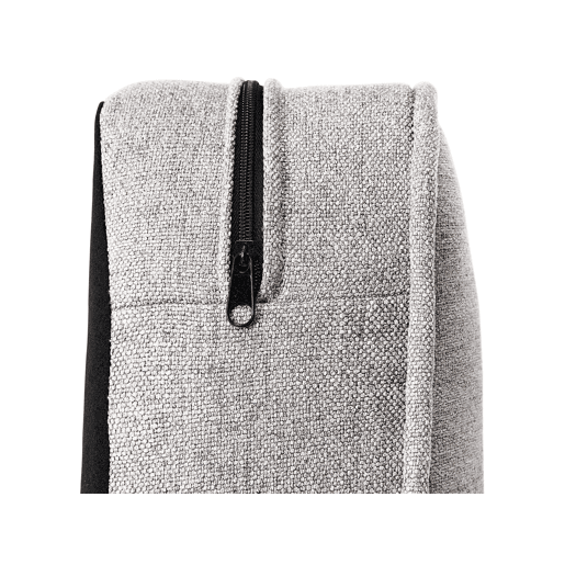 Sofá CHESTERFIELD Tecido Cinzento claro 3 lugares Sofá CHESTERFIELD Tecido Cinzento claro 3 lugares