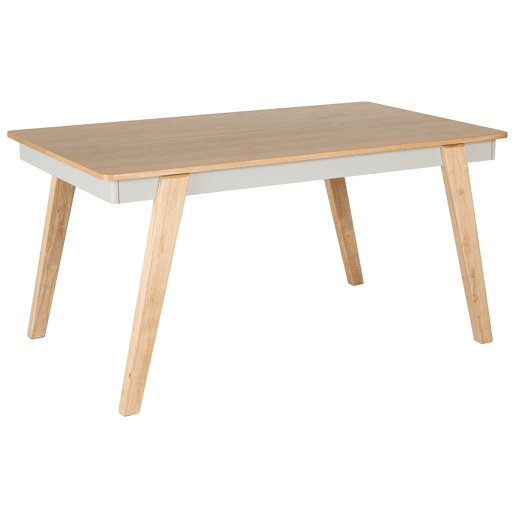 Mesa de jantar PHOLA Carvalho claro 150 cm 90 cm