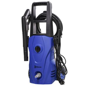 DURHAND Lavadora de Alta Pressão 1600W Caudal 432 Lh Bomba de Alumínio Pressão de 135 Bar Mangueira de 6 m Inclui Garrafas de Sabão Bocal Escova 32x24x65 cm Azul
