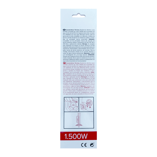 Kit de peças sobressalentes para aquecedores de água eléctricos, elemento de aquecimento curvo + ânodo de magnésio + junta de borracha + parafuso de fixação Kit de peças sobressalentes para aquecedores de água eléctricos, elemento de aquecimento curvo + ânodo de magnésio + junta de borracha + parafuso de fixação