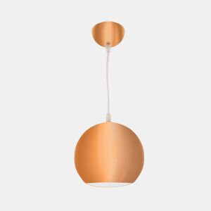 pendente em metal cor de cobre série guido 19cm
