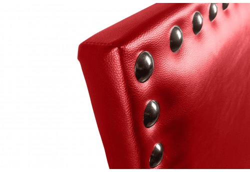 CABECEIRA LILY EM COURO SINTÉTICO VERMELHO 170