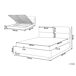 Beliani Cama con almacenaje Terciopelo BATILLY Beliani Cama con almacenaje Terciopelo BATILLY Beige