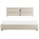 Beliani Cama con almacenaje Terciopelo BATILLY Beliani Cama con almacenaje Terciopelo BATILLY Beige