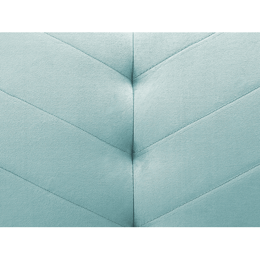 Sofá-cama SENJA Veludo Azul claro 3 lugares