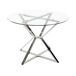 Beliani Mesa de comedor BOSCO Beliani Mesa de comedor BOSCO Transparente