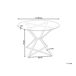 Beliani Mesa de comedor BOSCO Beliani Mesa de comedor BOSCO Transparente
