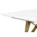 Beliani Mesa de comedor extensible MAXIMUS Beliani Mesa de comedor extensible MAXIMUS Blanco