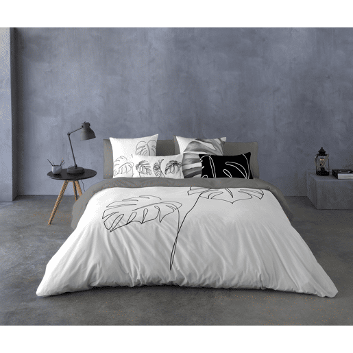 CAPA DE EDREDÃO BRANCA CAMA 180
