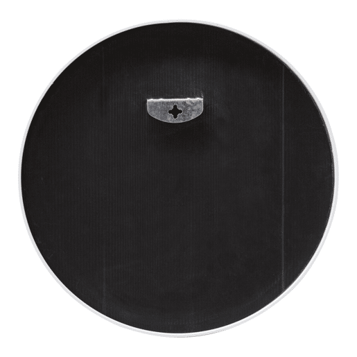 Espelho de parede para casa de banho Modugno alumínio redondo Ø 40 cm branco en.casa.
