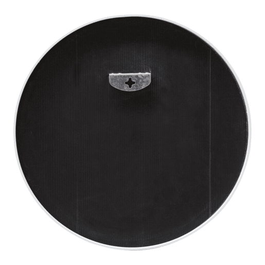 Espelho de parede para casa de banho Modugno alumínio redondo Ø 60 cm branco en.casa.