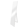 Barletta Espelho de pé basculante ajustável plástico 151 x 36 cm branco en.casa.