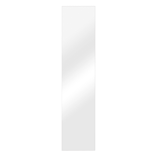 Barletta Espelho de pé basculante ajustável plástico 151 x 36 cm prata en.casa.